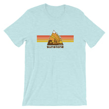 #01 Sunstone logo stripes with Idaho (Short-Sleeve Unisex T-Shirt)