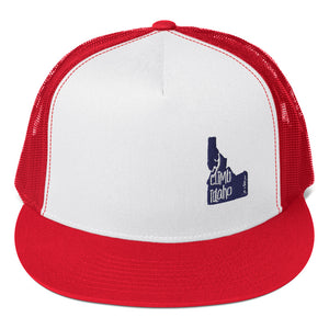 #14 Climb Idaho Navy (Trucker Cap)