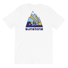 Sunstone Logo Blue Mnt (Short-Sleeve Unisex T-Shirt)