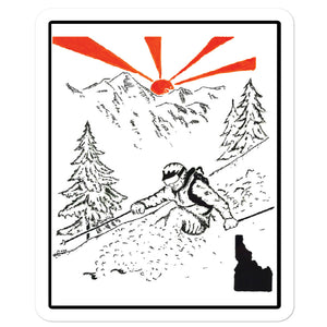 #31 Sunstone Snow Skier ( stickers )