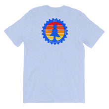 # 38 Tree gear , breath, give, grow, front & back (Short-Sleeve Unisex T-Shirt)