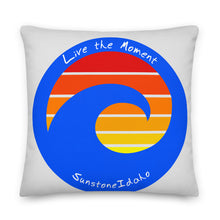 # 39 Live The Moment Wave ( Premium Pillow )