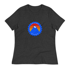 # 37 Mountain Live The Moment ( Women's Relaxed T-Shirt )