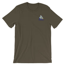 Sunstone Logo Blue Mnt (Short-Sleeve Unisex T-Shirt)