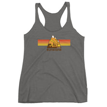 #01 Sunstone logo stripes with Idaho (Women's Racerback Tank)