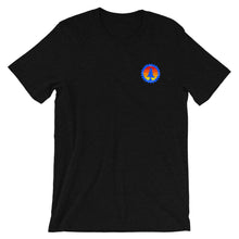 # 38 Tree gear , breath, give, grow, front & back (Short-Sleeve Unisex T-Shirt)