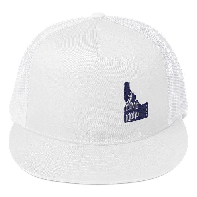 #14 Climb Idaho Navy (Trucker Cap)