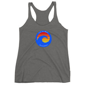 # 39 Live The Moment Wave ( Women's Racerback Tank )