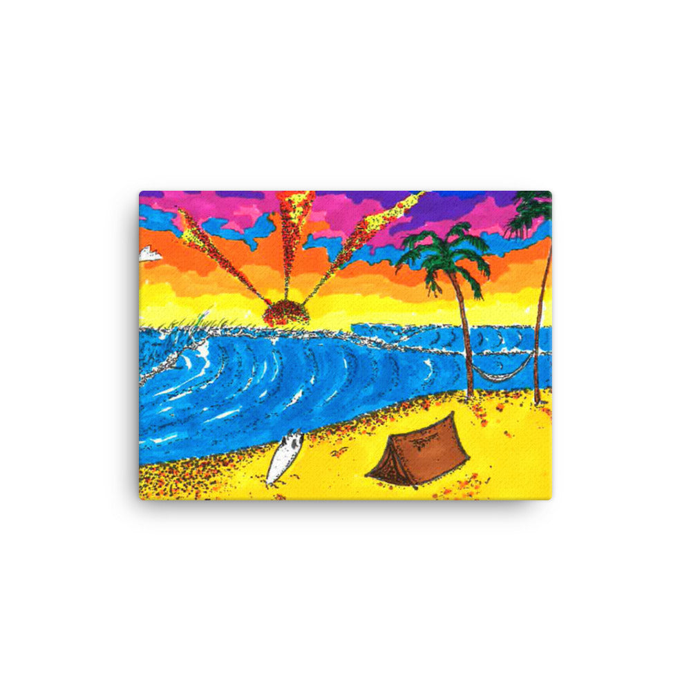 #4 Beach Camping (Canvas)